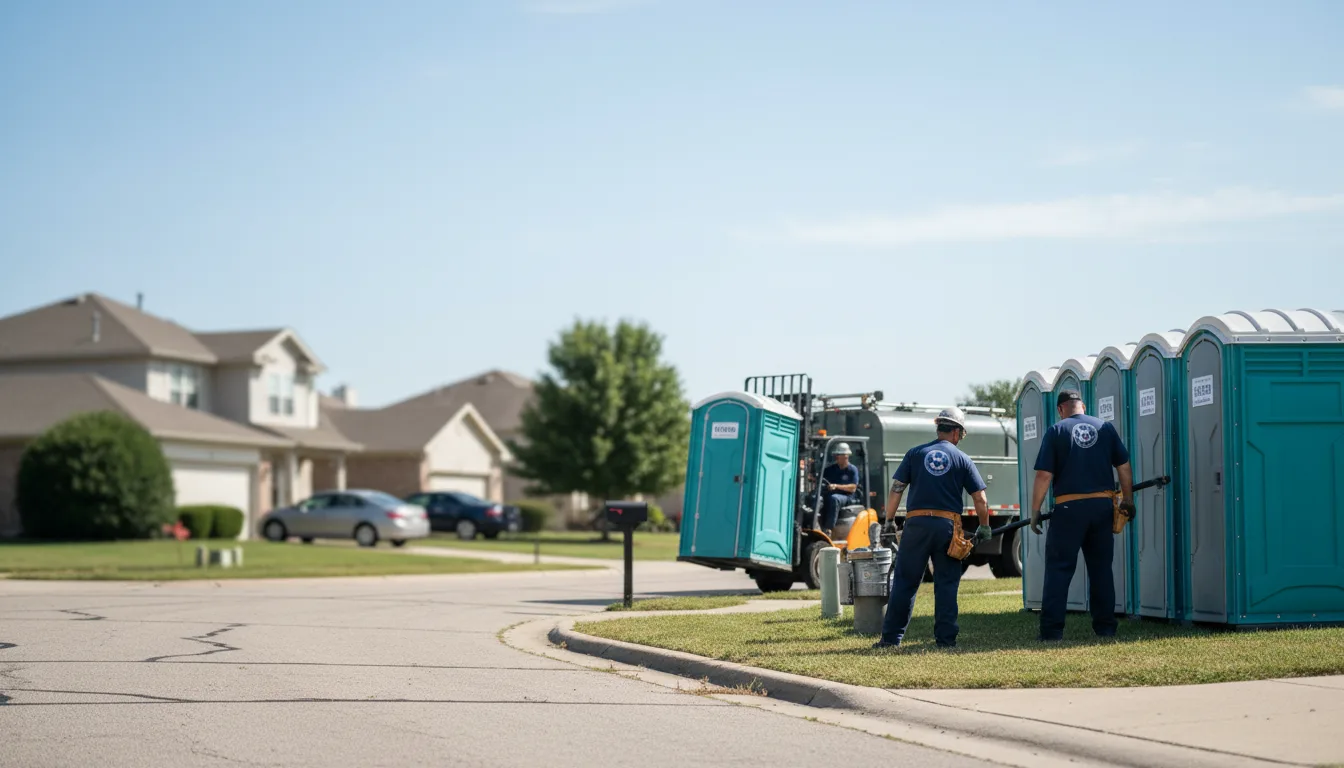 Porta Potty Rental in Middletown, MO near me